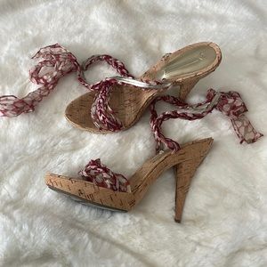 Wooden heels
